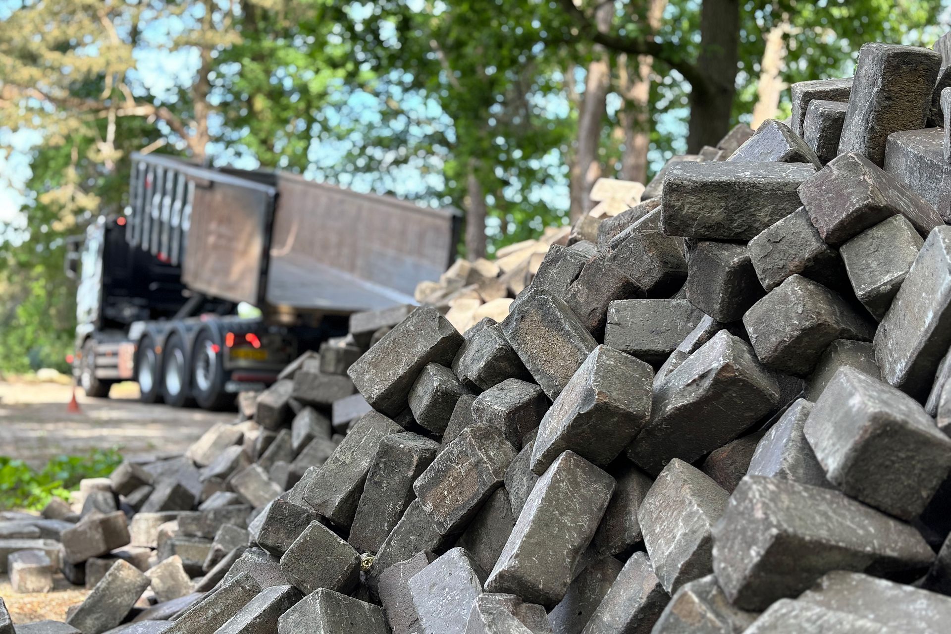 tuin bestrating Enschede