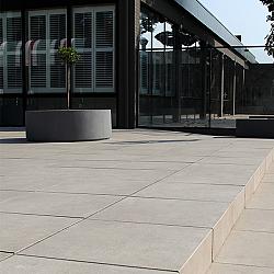 Solido Ceramica 30MM Cemento Taupe 40x80x3 cm.