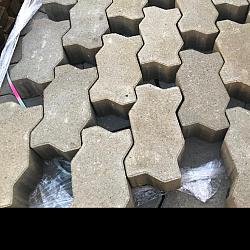 P040, Betonklinkers, Profielstenen, Grijs