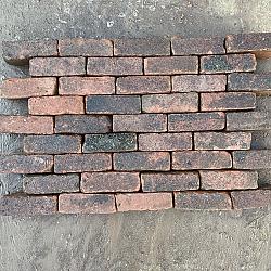 V57, Oude Gebakken Klinkers, Dikformaat, Rood-Bruin