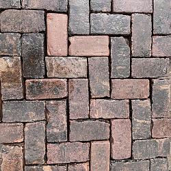 V106, Oude Gebakken Klinkers, Keiformaat, Genuanceerd ob