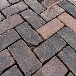 V106, Oude Gebakken Klinkers, Keiformaat, Genuanceerd ob