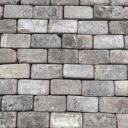 Oude Gebakken Klinkers, Keiformaat, Rood-Bruin