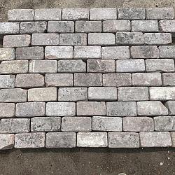 Oude Gebakken Klinkers, Keiformaat, Rood-Bruin