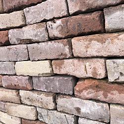 P009, Oude Gebakken Klinkers, Dikformaat, Genuanceerd