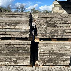 Gebruikte betonplaten, 100x100x8cm