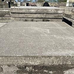 Gebruikte betonplaten, 100x100x8cm