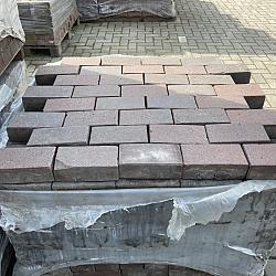 P041, Oude Gebakken Klinkers, Platkeiformaat, ABC-Klinkers, Rood-Bruin