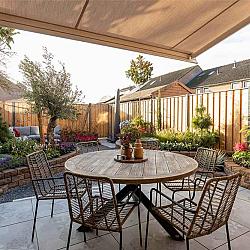 Boston Decor, Lichtgrijs, 70 x 70 x 3,2cm