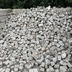 SBV10R, Natuursteenkeien, kasseien, porfier, graniet, 18x15x15