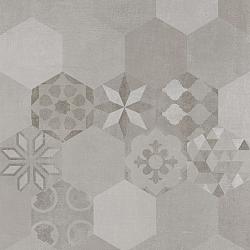 Boston Decor, Lichtgrijs, 70 x 70 x 3,2cm