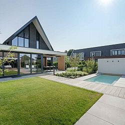 Boston Uni, Lichtgrijs, 70 x 70 x 3,2cm