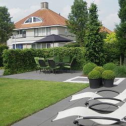 Bristol, Zwart, 60 x 60 x 4cm