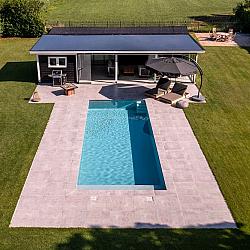 Downtown Grey, Grijs, 60 x 60 x 3cm