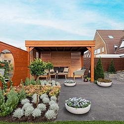 Firenze, Grijs, 70 x 70 x 3,2cm