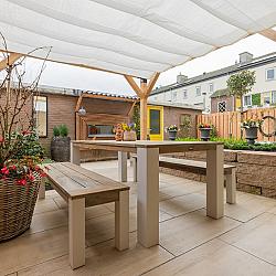 Halifax Natural , Lichtbruin , 45 x 90 x 3cm