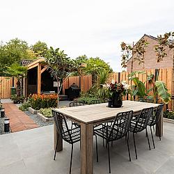 Seattle Uni, Antraciet, 70 x 70 x 3,2cm