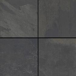 Peacock Black , Zwart Genuanceerd, 60 x 60 x 3cm