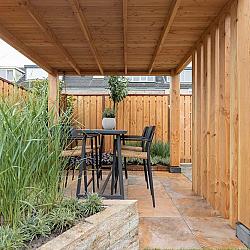 Peacock Copper, Roest Genuanceerd, 90 x 90 x 3cm