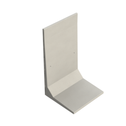 Keerwand CBX 350 - 200X185X350 - BETONGRIJS