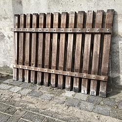 Hardhouten hekken, stalroosters, afrastering, tuin of weide omheining