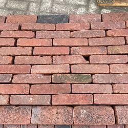 SBP32, Oude Gebakken Klinkers, Waalformaat, Rood-Bruin