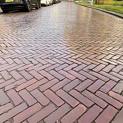 Oude gebakken klinkers, Dikformaat Rood-Paars WVO