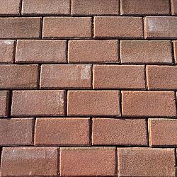 Ca. 7,5m², Gebakken Klinkers, Keiformaat, Rood, P052