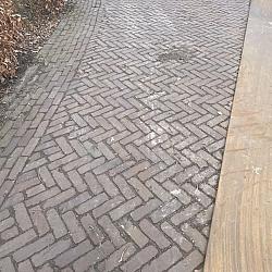 V36, Oude gebakken klinkers, Dikformaat Rood-Paars