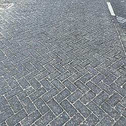 WZu, Gebruikte betonklinkers, Antraciet, 8cm