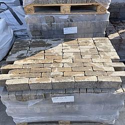 SBP19A, Oude Gebakken Klinkers, Dikformaat, Geel, Gesorteerd