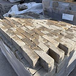 SBP19A, Oude Gebakken Klinkers, Dikformaat, Geel, Gesorteerd