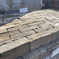 SBP19A, Oude Gebakken Klinkers, Dikformaat, Geel, Gesorteerd