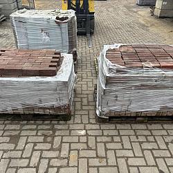 P031, Gebakken klinkers, Dikformaat, Rood-Bruin