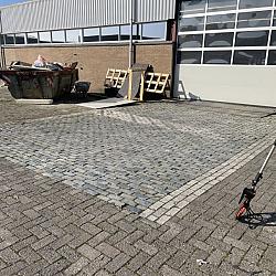 SBP03, ScoriaBricks op pallet