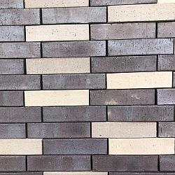 SBP10, Gebakken Klinkers, Waalformaat, Nieuw, Antraciet-Beige