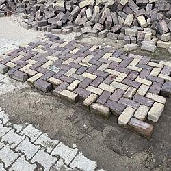 V32, Oude Gebakken Klinkers, Keiformaat, Genuanceerd