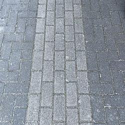 P071, Gebruikte Betonklinkers, BKK, Wit