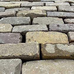 P020, Oude Gebakken Klinkers, Dikformaat, Genuanceerd