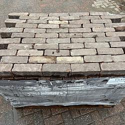 P073, Oude Gebakken Klinkers, Dikformaat, Rood-Bruin