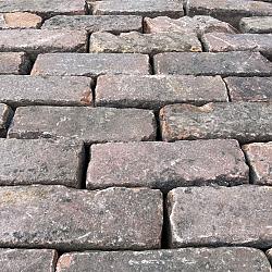 V06, Oude Gebakken Klinkers, Dikformaat, Rood-Bruin