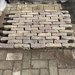 P003, Oude Gebakken Klinkers, Waalformaat, Genuanceerd op pallet