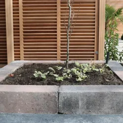 Wallblock Old 15x15x60 Brons