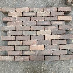 V14, Oude Gebakken Klinkers, Dikformaat, Rood-Bruin