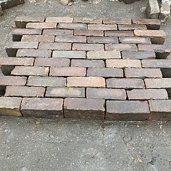 V14, Oude Gebakken Klinkers, Dikformaat, Rood-Bruin