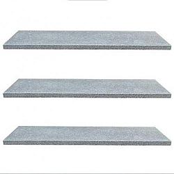 Vijverrand 100x20x3 cm Dark Grey (6 zijdes verzoet, 8 facetranden)