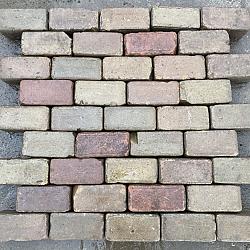 SBV08L, Oude Gebakken Klinkers, Keiformaat, Genuanceerd