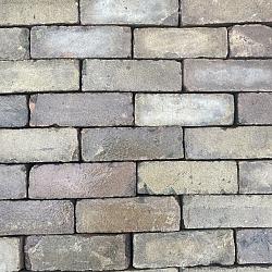 WDra, Oude Gebakken Klinkers, Dikformaat, Geel-Brons