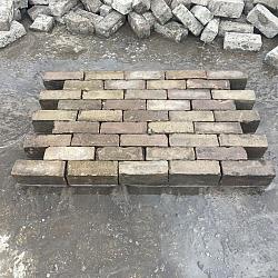 WDra, Oude Gebakken Klinkers, Dikformaat, Geel-Brons