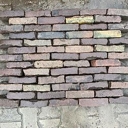 P087, Oude Gebakken Klinkers, Waalformaat, Genuanceerd